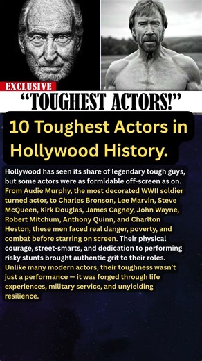 10 Toughest Actors in Hollywood History