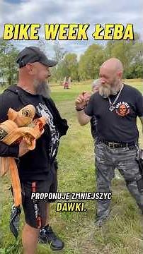 Przyjechali z Norwegii na Motocyklu Zlot Motocykli Łeba 2025