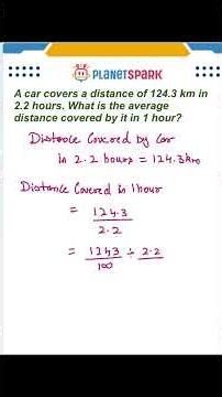 Average Speed Trick in 1 Minute 🚗 | Distance, Time & Speed Made Easy | Class 6-8 Maths