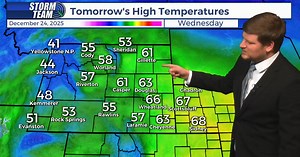Record temperatures expected for both Christmas Eve & Day | 12/23 PM