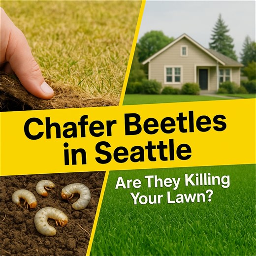 Chafer Beetles in Seattle: How Grubs Are Destroying Your Lawn