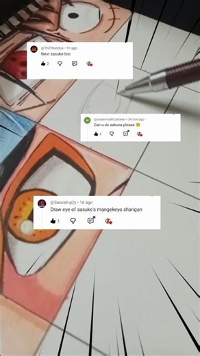 sasuke drawing 🔥 #music #anime #animeeart #animedrawing #shorts #viral #art