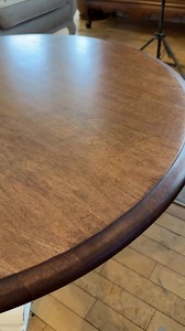 Coffee table makeover update. All stripped and sanded down. Now, I will either apply paint wash or top coat only. What would you do? #FestoolCanada #rotex #coffeetable #coffeetablemakeover #woodenfurniture #furnituremakeover | Extreme Furniture Makeover