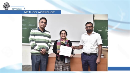 Glimpses of the riveting 10th Case Method Workshop held on January 5 - 6, 2024 at IIM Calcutta. The first day of the workshop focused on Case Writing skills and on the second day the participants learned Case Method Teaching. The participants had experiential learning gaining hands-on experience and feedback on the submitted case plans and the opportunity to collaborate in case writing with IIM Calcutta faculty members. #IIMCalcutta #CaseMethod #BusinessEducation | IIM Calcutta | Facebook