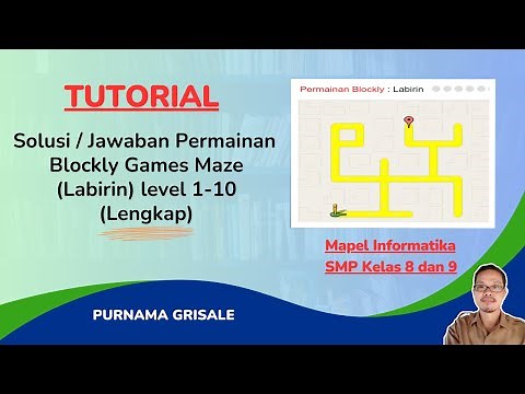 Solusi Blockly Games Maze (Labirin) level 1-10 (Lengkap)