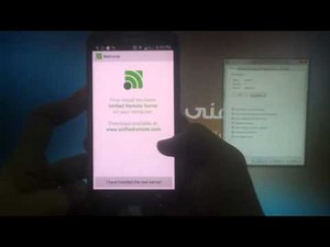 شرح اعدادت تطبيق Unified Remote وربطه بالجهاز