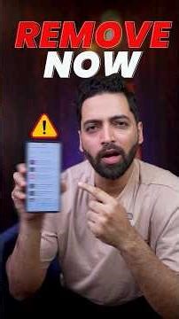 Alert⚠️ Remove This App NOW... #shorts