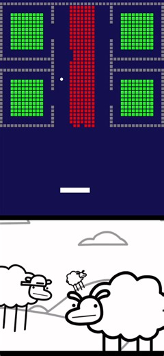 🔥 Beep Beep Goes Bonkers: The Brick-Breaking Sheep Chaos Mashup! #beepbeepimasheep #chaoticenergy