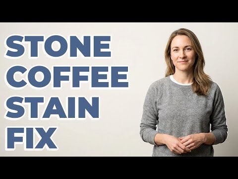 What Household Cleaner Removes Coffee Stains From Stone?
