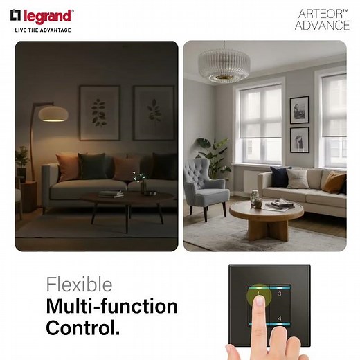 Arteor Advance KNX Keypads | Multi Function Control