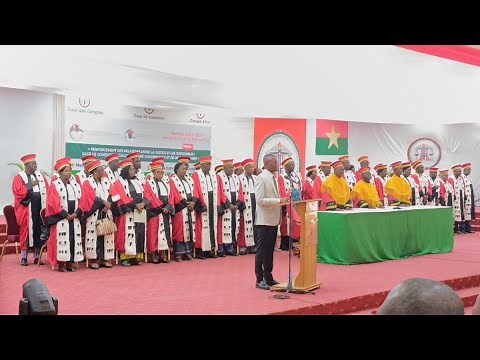 Burkina : Le monde judiciaire fait sa rentrée 2025-2026