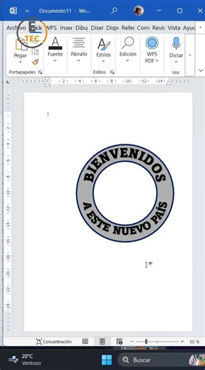 Aprende paso a paso a colocar texto dentro de un círculo en Microsoft Word usando formas y opciones de formato. Una técnica sencilla que hará tus documentos más creativos y profesionales. #Word #MicrosoftWord #TextoEnCírculo #Ofimática #TrucosDeWord #ProductividadDigital #AprendeConChatGPT | Etecnology