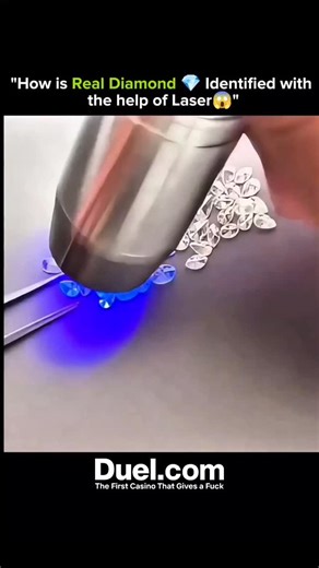 SCIENCE - EXPLAINED on Instagram: "In gemology, laser technology is one of the most accurate tools for identifying real diamonds. Here’s how experts separate genuine stones from imitations using pure science: 1. Laser Inscription Check: Real, certified diamonds often have microscopic laser-engraved ID numbers on the girdle. 2. Refractive Index Test: A laser beam is passed through the stone to see how light bends. Diamonds have a unique refractive index of 2.42. 3. Internal Reflection Pattern: Wh