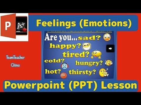 Feelings (Emotions) TEFL Powerpoint Lesson Plan | Classroom PPT Games