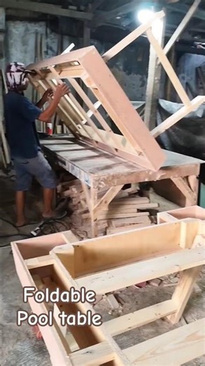 Pool table Home made #diy #billiard #shorts