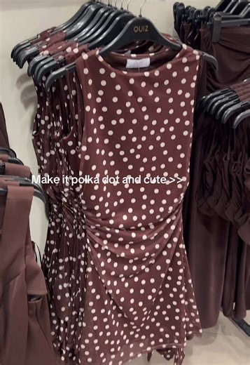Cute Polka Dot Dress for Perfect Date Nights