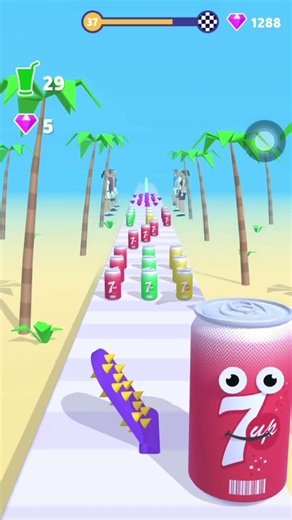 Juice Run Challenge 🧃 | How Far Can You Go Without Hitting Anything?