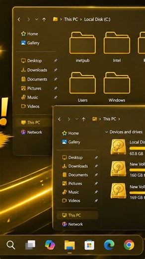 💛 Give your Windows 11 a PREMIUM new look! 🤯✨