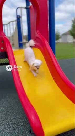 SLIDE MASTER 🐶🛝 | Beckham’s Ultimate Playground Slide