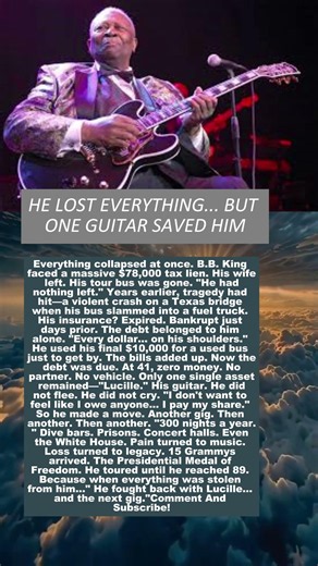 The One Guitar That Saved B.B. King From Total Ruin