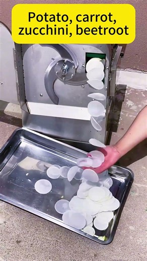Commercial Vegetable Slicer Machine | Adjustable Thickness & High Output