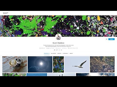 Trying 500px for the first time! How was it?