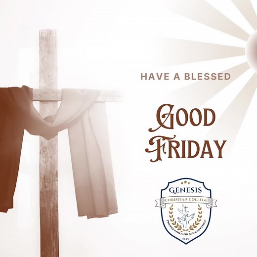 As Christians, we celebrate Good Friday in commemoration of Jesus, who endured extreme torture & pain, by the hands of the Romans, then crucified. He offered Himself as a sacrificial lamb, as His LOVE for us & His Father is beyond measure, & His passion to serve & deliver us from wickedness, is ongoing. May we,as Christians, ensure Jesus did not suffer in vain, Wishing you & your family a Good Friday filled with love, peace & blessings.