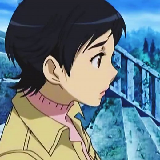 Saya and Haji Moments in Blood Anime