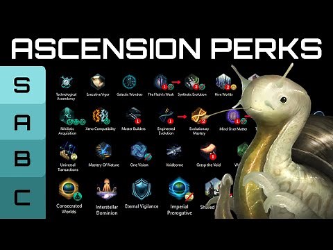 ｢Stellaris｣ Ascension Perk Tier List 3.0 - All Perks Explained!