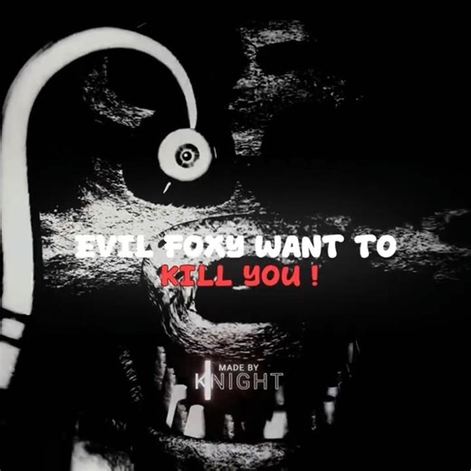 EVIL FOXY WANT TO KILL YOU.... CHOOSE YOUR CHARACTER 🤔