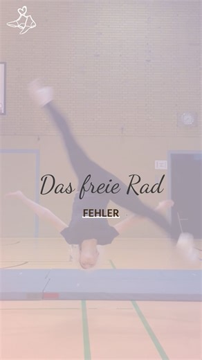Du übst das freie Rad aber es will einfach nicht klappen? Heute zeigt dir Selma, woran das liegen kann: ein zu weiter Sprung, die falsche Blick- und Armführungen sind häufige Fehler, warum das freie Rad nicht klappen will. Kannst du das freie Rad? | Keep-Dancing