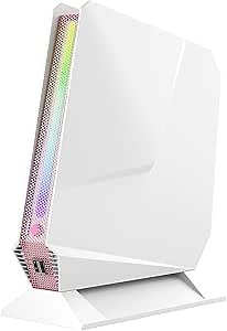 Mini Gaming PC, 12Th Intel Core i9-12900HK, RTX 3050 Ti 8G GDDR6 RGB Lights Gaming Computer, 32GB RAM 1TB PCIe SSD, 2X HDMI+Type-C, WiFi 6E BT5.3, 2.5G LAN, 6 USB, Win 11 Pro Desktop PC