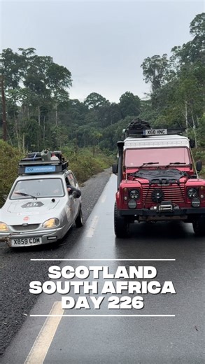 OVERLANDY | Ken & Rose on Instagram: "Border crossing into Rupublic of the Congo! @hold.mygear Overlanding West Africa | Aventure Travel | Land Rover Defender 300tdi #roadtrip #travelgram #reel"