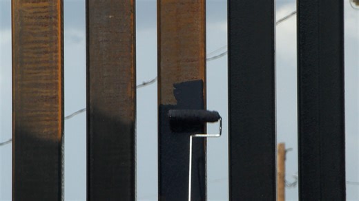 Border wall construction projects aim to deter further illegal crossings