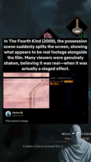 The Fourth Kind — “Real” Footage Trick