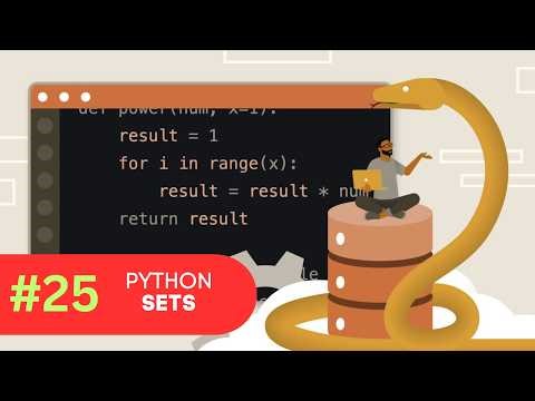 كورس Python – الدرس 25 | Sets في Python (حذف التكرار بسهولة)