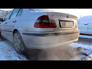 BMW 330D Cold Start - 20