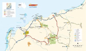 North West Road Trips - Onslow Beach Resort on the Pilbara Coast