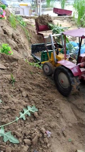 mitti loader 😍 se load trolley #mitti bulldozer #video #short