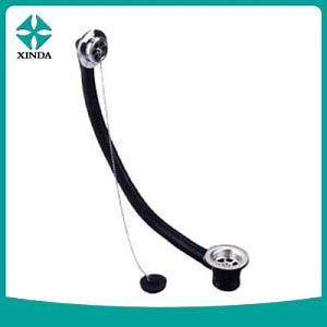 [Hot Item] Bathtub Drainer with Trap, Tub Waste Valve with Overflow