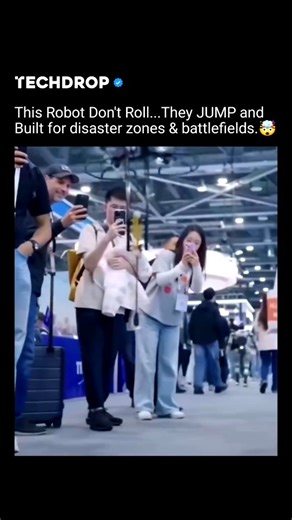 TechDrop | Artificial Intelligence | Technology ✨ on Instagram: "These new jumping robots don’t move like machines—they move like insects. 🦗🤖 Powered by springs and elastic systems, they store energy and release it in powerful bursts, allowing them to leap over rubble, gaps, and collapsed structures where wheeled robots fail. With onboard sensors, they adjust their body mid-air to land correctly and jump again. The US Army is developing them for scouting missions, while rescue teams could use 