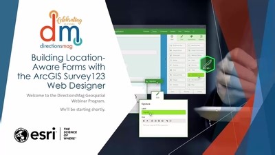 ArcGIS Survey123 Web Designer Webinar