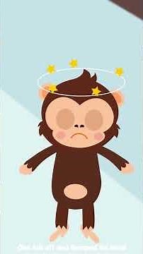 10 Little Monkies Bedtime Song | 10 Little Monkies Song 🐵 #kidssongs #toddlerssongs #shorts #kids