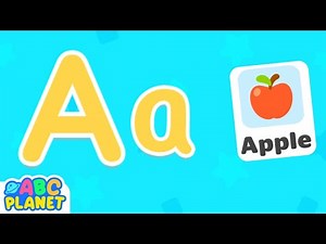 Learn Letter A 🍎 | Recognition and Phonics | Learning the Alphabet with ABC Planet