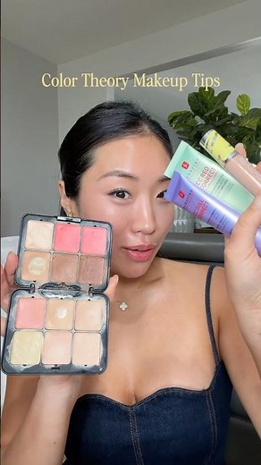 The coolest color theory makeup hacks🤩✨ #makeup #makeuphacks #colortheory #foundation