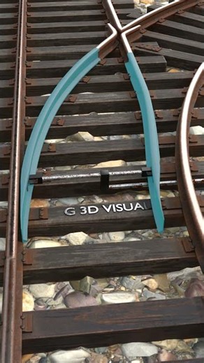 You Won’t Believe How Trains Switch Tracks! 😲