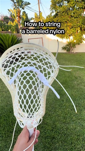 Stringing Nylon Shooting Strings: Barreled Method