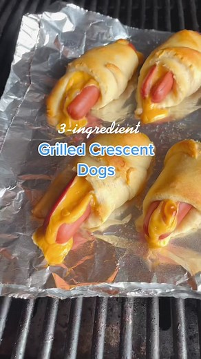 Grilled Crescent Dogs Recipe