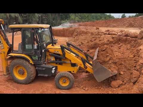 Extreme Soil Digging with JCB 3DX😱 | Professional Backhoe Operating Skills🔥|