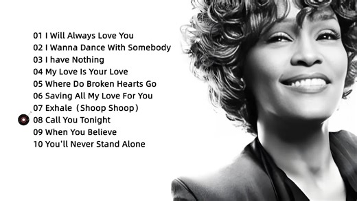 𝐏𝐥𝐚𝐲𝐥𝐢𝐬𝐭 | Whitney Houston 惠特尼休斯顿十大金曲 经典无与伦比